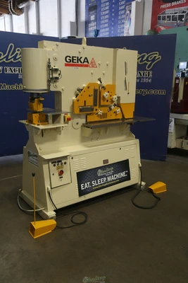 Used GEKA HYD 100 Ironworkers California US | Sterling Machinery Exchange #1466791