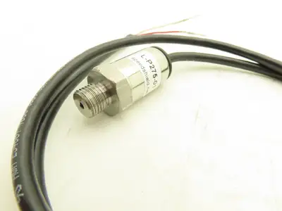 Speedshield L-P275-1 Forklift Pressure Transducer 3wire 1/4"BSPP 1/4"NPT adapter