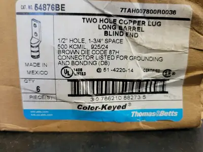 NEW THOMAS BETTS 54876BE