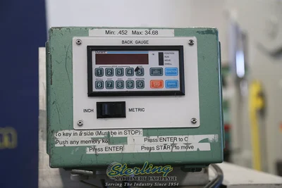 Used BETENBENDER 10-12 Power Squaring Shears (Gauge) California US | Sterling Machinery Exchange #1467183
