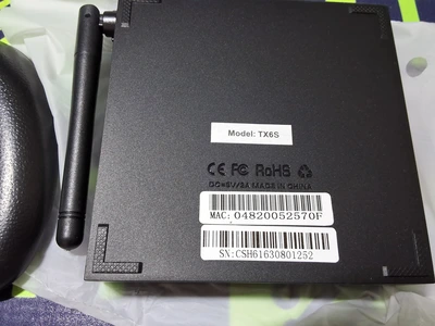 TANIX TX6S SMART ANDROID 10 TV BOX WITH REMOTE AND KEYBOARD - BRAND NEW
