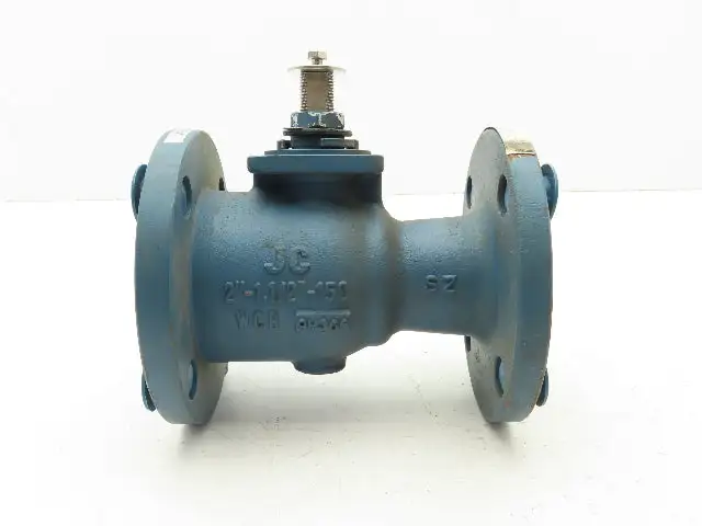 JC Trueline 715AITT99 Steel 2-Way Ball Valve 2" Flanged 150# Reduced Port