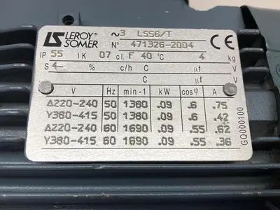 USED LEROY SOMER LS56/T