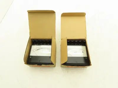Yokogawa 2051-02 / 2051-03 Yew Ammeter Set 0-30mA & 0-1000mA Mixed Lot of 2