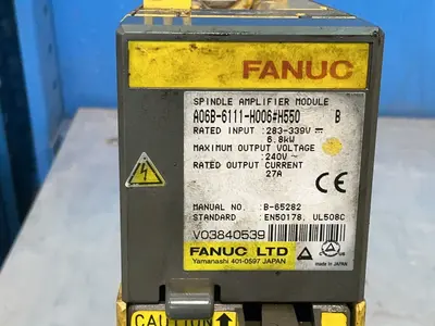 Used FANUC A06B6111H006#H550 Spindle Drives Ohio US | HGR 24 #1335225