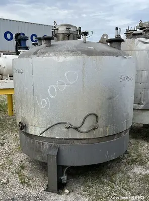 Used Imperial Steel 900 Gallon Reactor – 304 Stainless Steel, 60 PSI