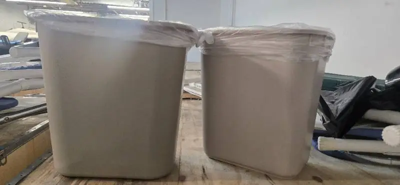 Two Trash Cans