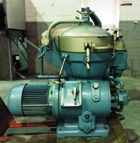 Alfa-Laval MAB 205S-24 oil purifier, SS.