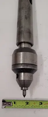 LIVE CENTER, NO.4 MORSE TAPER ADAPTER, 9” OAL