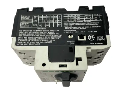 USED MOELLER IEC MANUAL MOTOR PROTECTOR CIRCUIT BREAKER 10A