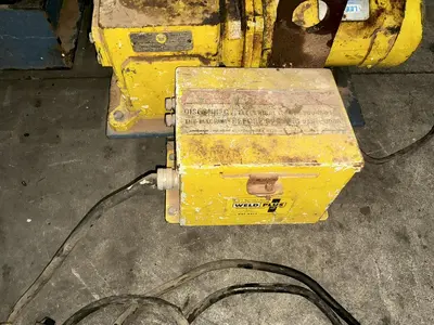 6,000 LBS WEBB MODEL #T6 TANK TURNING ROLLS, 1 DRIVE & 1 IDLER ROLL: YOBRO #25072