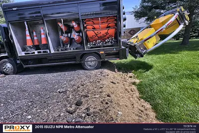 Used 2015 ISUZU NPR METRO ATTENUATOR Service & Utility Trucks Pennsylvania US | Proxy Equipment #1385186