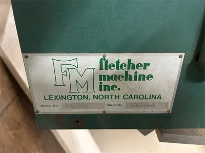 Used FLETCHER FM55S Woodworking Combination Machines Ontario CA | MachineryMax #1384848