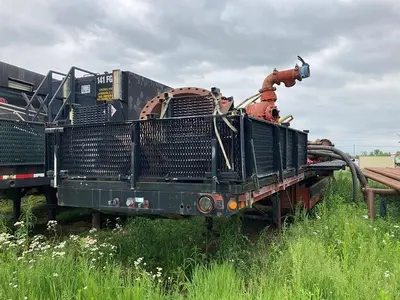 Used 2000 FONTAINE HFTW-5-10045FK FLATBED TRAILER Flatbed Trailers Pennsylvania US | East West Machinery & Drilling #1417069