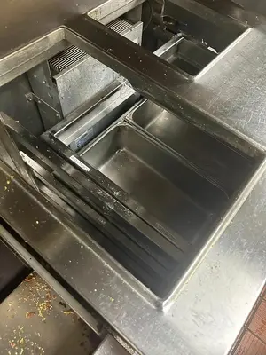 Hot Food Table with 3 Holding Cabinet Drawers
