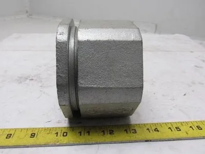 Crouse Hinds 197 3" Threaded Rigid IMC Conduit 3 Piece Coupling Lot Of 2