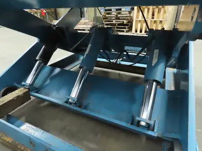 Advance Lifts 9500Lb. Hydraulic Scissor Lift Table 63"x64" Top 23-5/8" to 84"