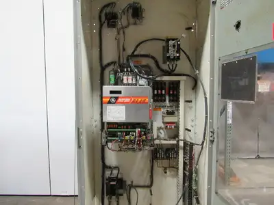 GE 7VNES030CD08 75HP Adjustable Speed AC Drive System In Cabinet 500V 127A