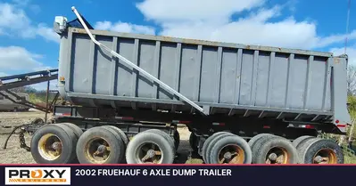 Used 2002 FRUEHAUF 6 AXLE DUMP TRAILER Dump Trailers Michigan US | Proxy Equipment #1388700