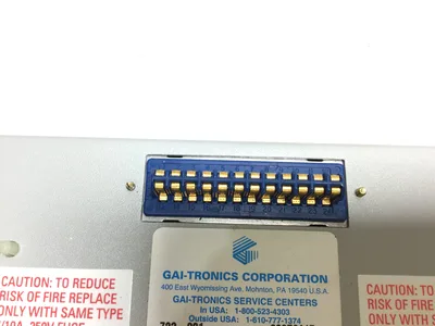 GAI‑TRONICS 723‑001 Remote Handset/Speaker Amplifier (Plant Paging/Intercom Amplifier, 120 VAC)