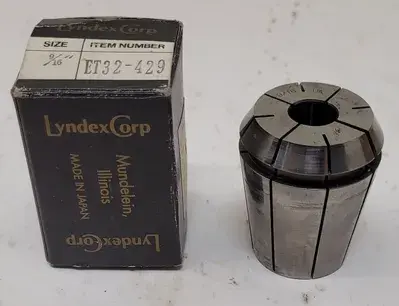 UNBRANDED 5-PIECE COLLET SET: CENTAUR, LYNDEX, SYIC, ERI AMERICA ER32 AND TG-0531 SIZES