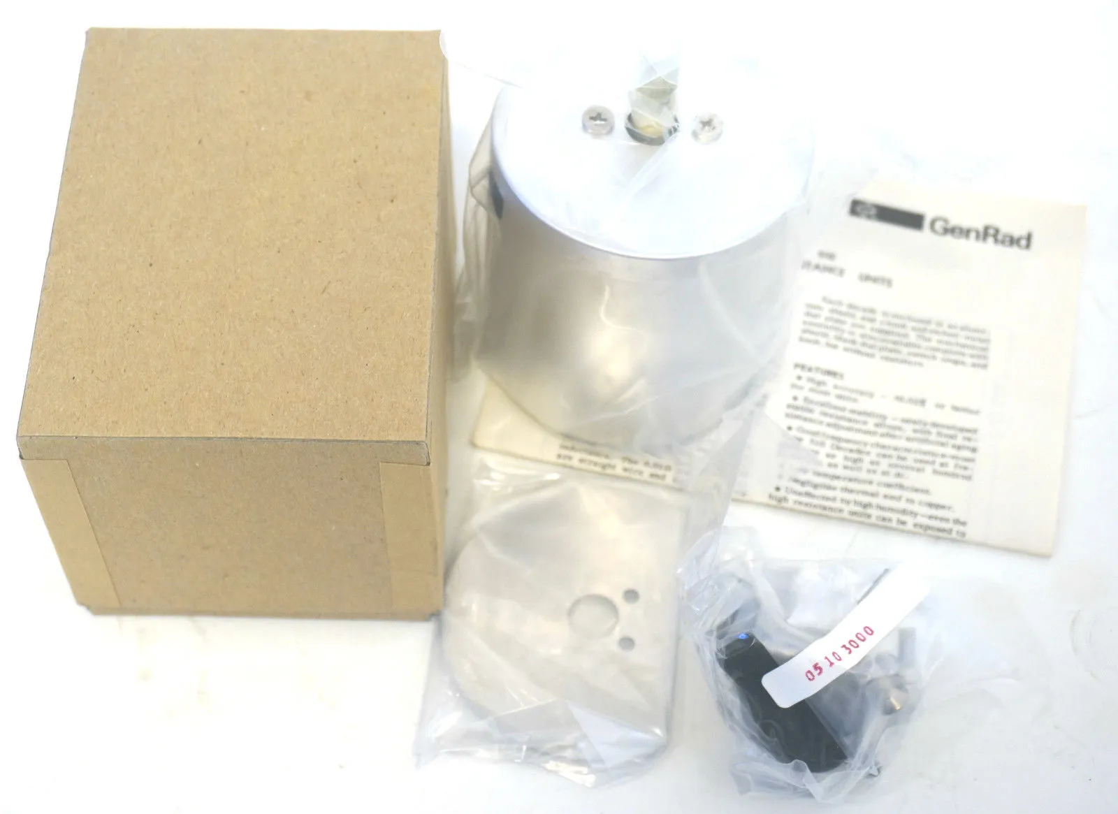 NEW GENRAD 510-AA DECADE RESISTOR 510AA