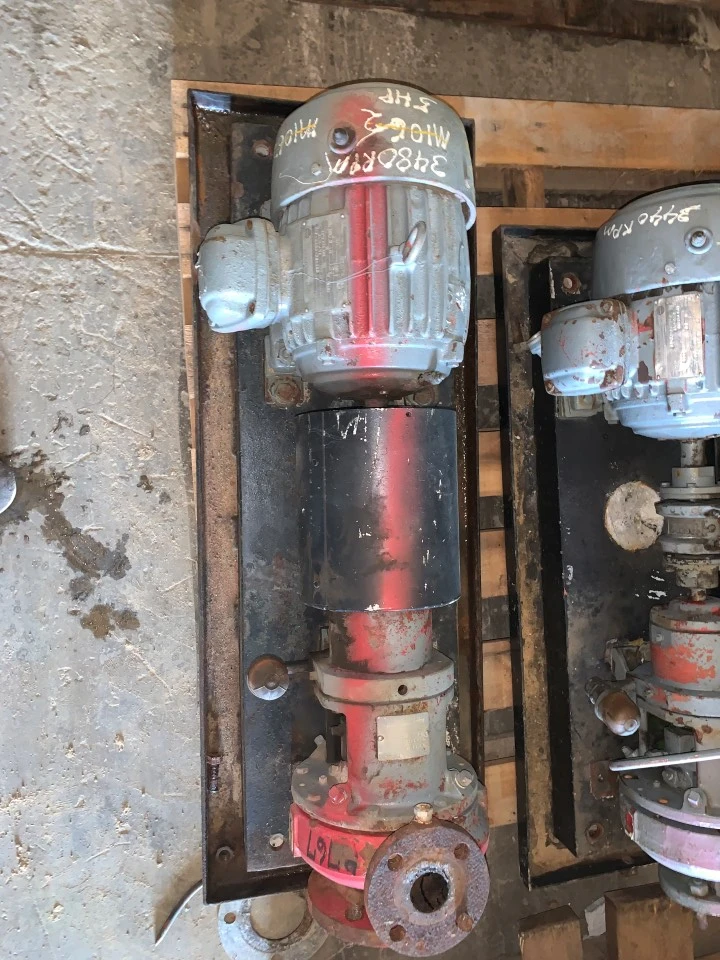 Worthington D1011 3x1.5-6 I Centrifugal Pump with US Electric 5