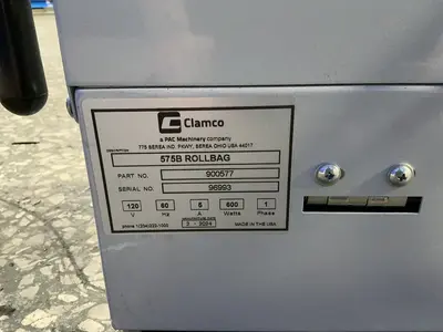 Used 2024 CLAMCO 575B ROLLBAG Sealers Ohio US | HGR 24 #1261282