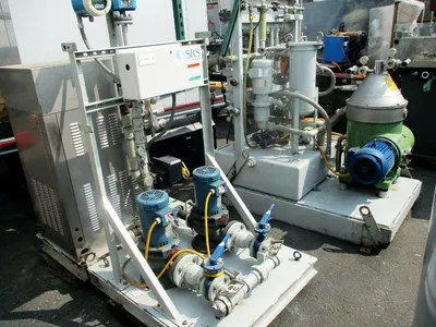 SPX Seital SE 122 WCV clarifier on SRS SR-1020 module, 304SS.