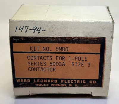 New | in-Stock WARD LEONARD 5M80 Misc Electrical & Power Parts Ohio US | Surplus Asset Holdings #1236564