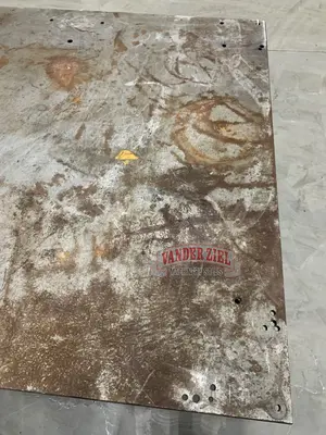 96 1/2" x 48 1/4" Welding Table, 36 1/2" High