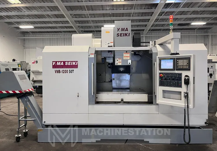Used 2008 YAMA SEIKI VMB-1200 Vertical Machining Centers California US | MachineStation 18 #80395