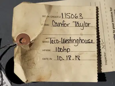 NEW TECO-WESTINGHOUSE PDH100C6TE5-RB