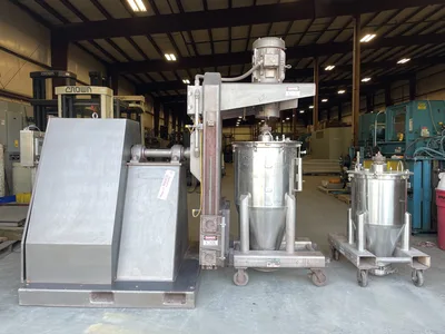 Readco / Kurimoto CBM 2010 Process Tank Batch Mixer/Mixing System 25HP 3PH