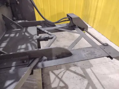 6' x 3/8" HTC MODEL #375-6S HYDRAULIC SHEAR: STOCK #21236