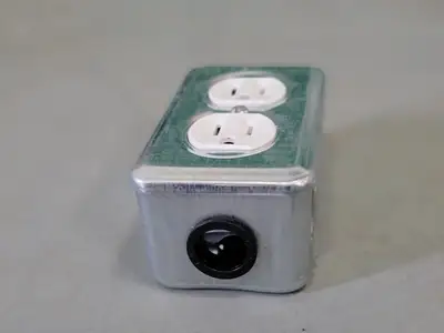 Duplex Receptacle with Outlet Utility Box