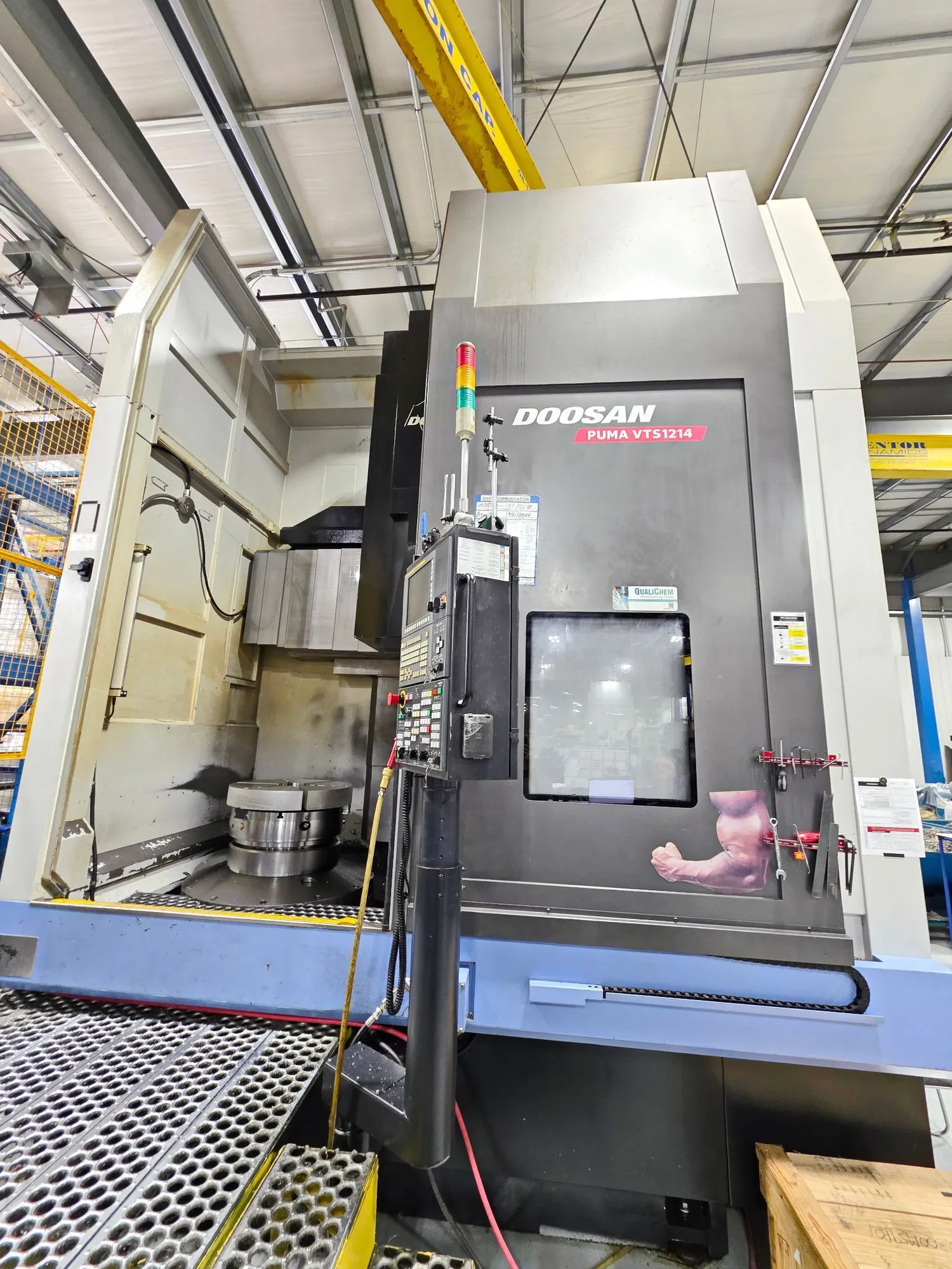 Used 2014 DOOSAN PUMA VTS1214 CNC Lathes Ontario CA | CNCsurplus #1505863