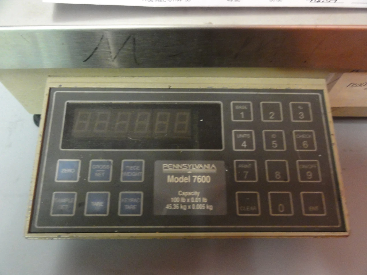 USED PENNSYLVANIA 7600