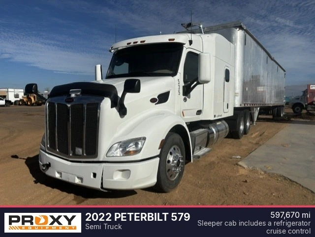 Used 2022 Peterbilt 579 Tractors & Trailers Arizona US | Proxy Equipment #1486179