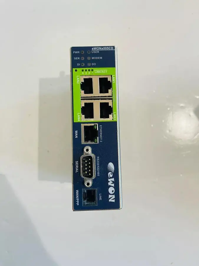 eWON Global Industrial LAN/Modem Router, 4x 10/100Mb, 3G+, 12-24VDC #K-831