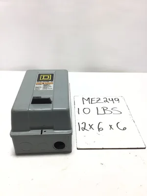 Square D SB62/8536 Magnetic Motor Starter Series A 3-5HP