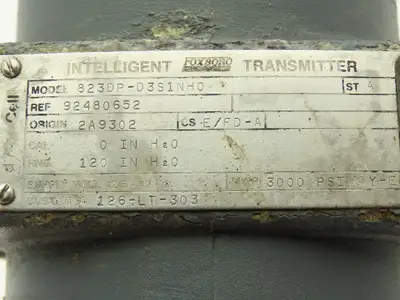 Foxboro 823DP-D3S1NH0 Intelligent Differential Pressure Transmitter 12.5-65vdc