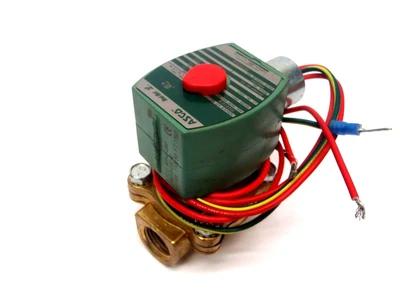 Used Asco Red Hat II 2-Way Solenoid Valve 120VAC 5/8" Orifice 1/2" NPT Solenoid Valves Michigan US | Maverick Industrial Sales #1473823