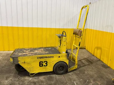 36 VOLT CUSHMAN MODEL 898361 STOCK CHASER/TUGGER CART: YOBRO #24647