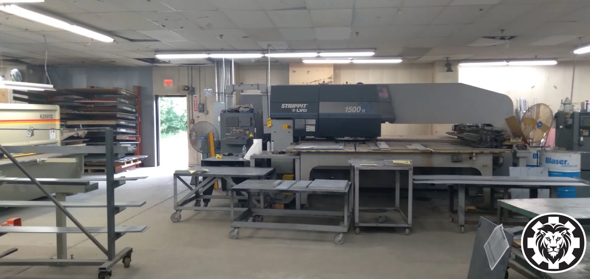 LVD STRIPPIT 1500 H/30 2.5 Turret Punch, 1998