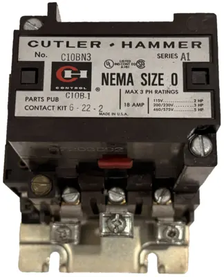 NEW CUTLER HAMMER C10BN3A