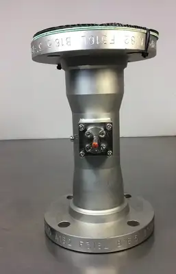 TEMP 3" Flanged Valve, Stainless Steel A182 F316L B16.5 3”-150# Loc.Wall