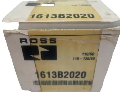 NEW ROSS CONTROLS 1613B2020 COMPACT VALVE 110/50 110-120/60
