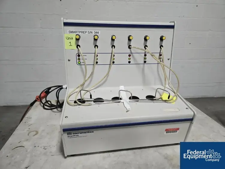 Used Micromeritics Micromeritics Smartprep Programmable Degas System Miscellaneous Laboratory Equipment Ohio US | Federal Equipment Company #789306
