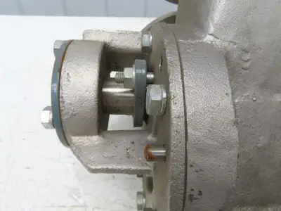 Sanko DD80A 2-Way Pneumatic Conveying Diverter Valve 3" Flanged Stainless